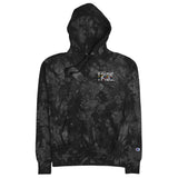 Tribe Unisex Champion Tie-dye Embroidered Hoodie