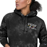 Tribe Unisex Champion Tie-dye Embroidered Hoodie