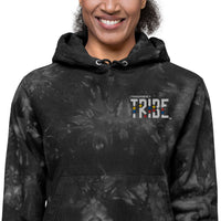 Tribe Unisex Champion Tie-dye Embroidered Hoodie