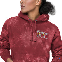 Tribe Unisex Champion Tie-dye Embroidered Hoodie