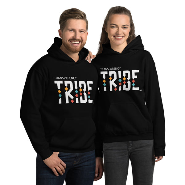 Tribe Black Unisex Hoodie              TRANSPARENCY TRIBE