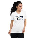 Tribe Unisex Short Sleeve V-Neck T     TRANSPARENCY TRIBE