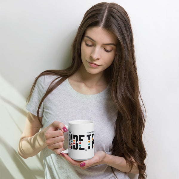 Tribe White glossy mug