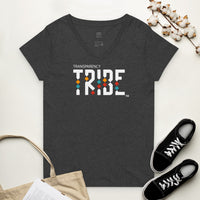 Tribe Women’s Recycled V-neck T-shirt       TRANSPARENCY TRIBE